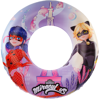 Miraculous Pool Float - Purple With Star Confetti